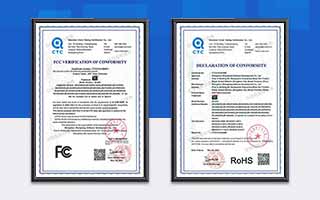 中航軟件榮獲FCC、RoHS認(rèn)證證書